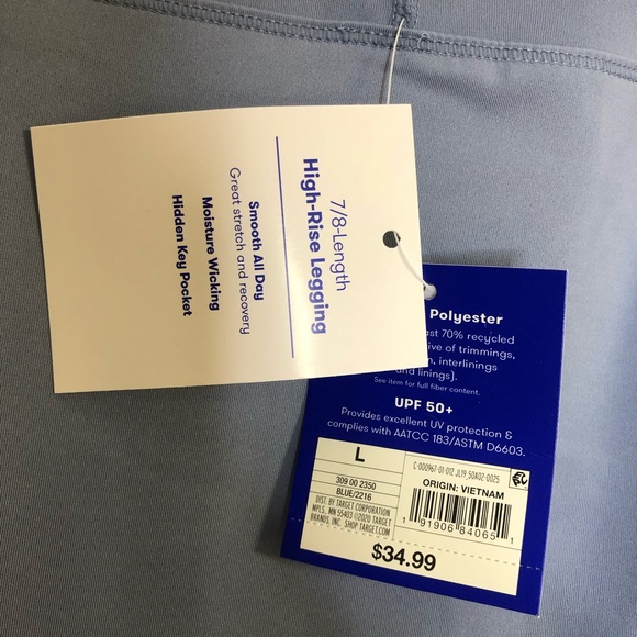 JoyLab Women's High-Waisted Aspen Leggings NWT - Picture 4 of 4